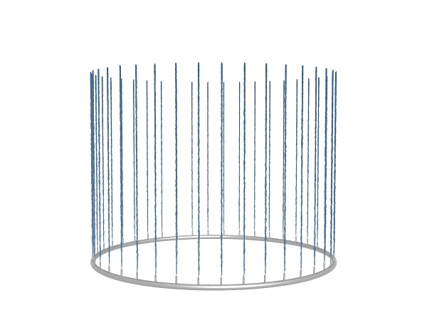 Кольцо насадок Ø=5 м, 64 шт x 10 мм Кольцо насадок Ø=5 м, 64 шт x 10 мм