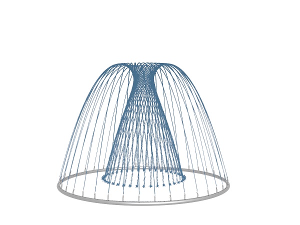 Кольцо насадок Ø=5 м, 64 шт x 10 мм Кольцо насадок Ø=5 м, 64 шт x 10 мм