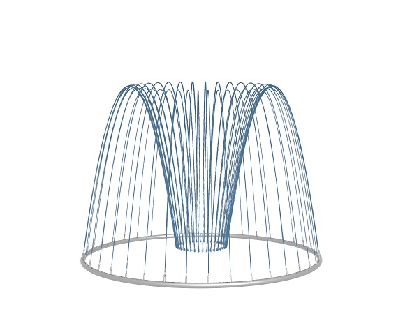 Кольцо насадок Ø=5 м, 64 шт x 10 мм Кольцо насадок Ø=5 м, 64 шт x 10 мм
