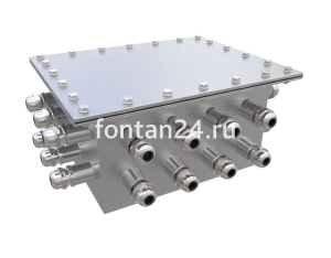 Подводная распределительная коробка 32х(11-6мм), нержавеющая сталь Подводная распределительная коробка 32х(11-6мм), нержавеющая сталь
