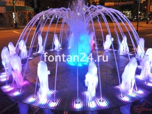 Фонтанная насадка Пенный столб 1½", 50 мм, нержавеющая сталь