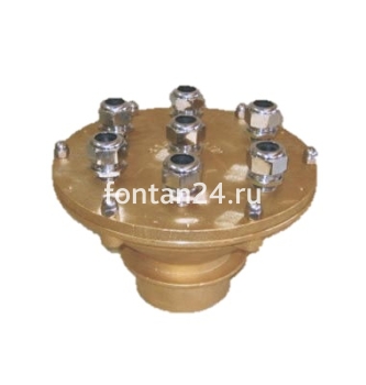 Подводный кабельный ввод Wall Bushing 6 PG16, 6 PG16-21 3"